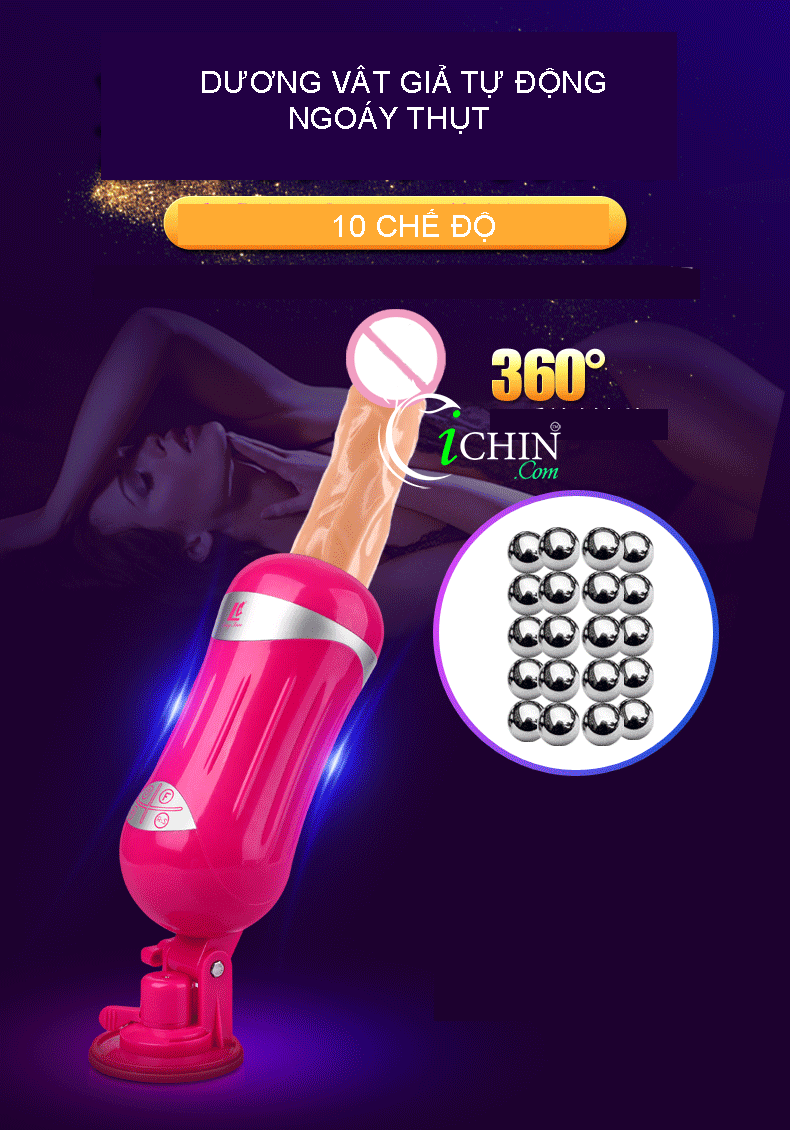 Dương vật giả tự động Easy Love