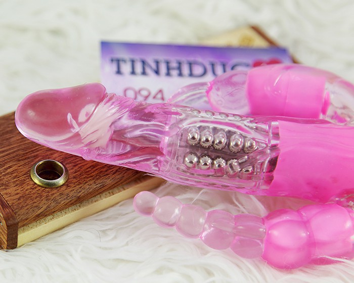 Pretty Love Bunny 3 đầu rung tăng thêm nhiều thú vị